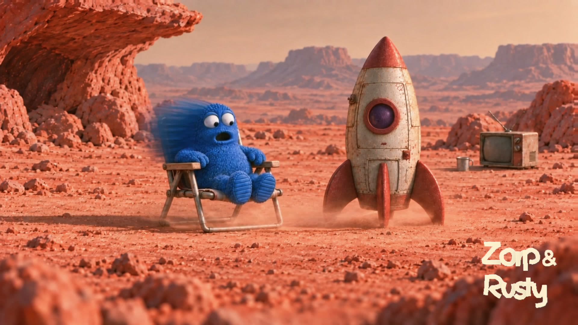 Still from Zorp & Rusty